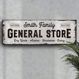 Family General Store Sign - Tailored Canvases - Flyclothing LLC
