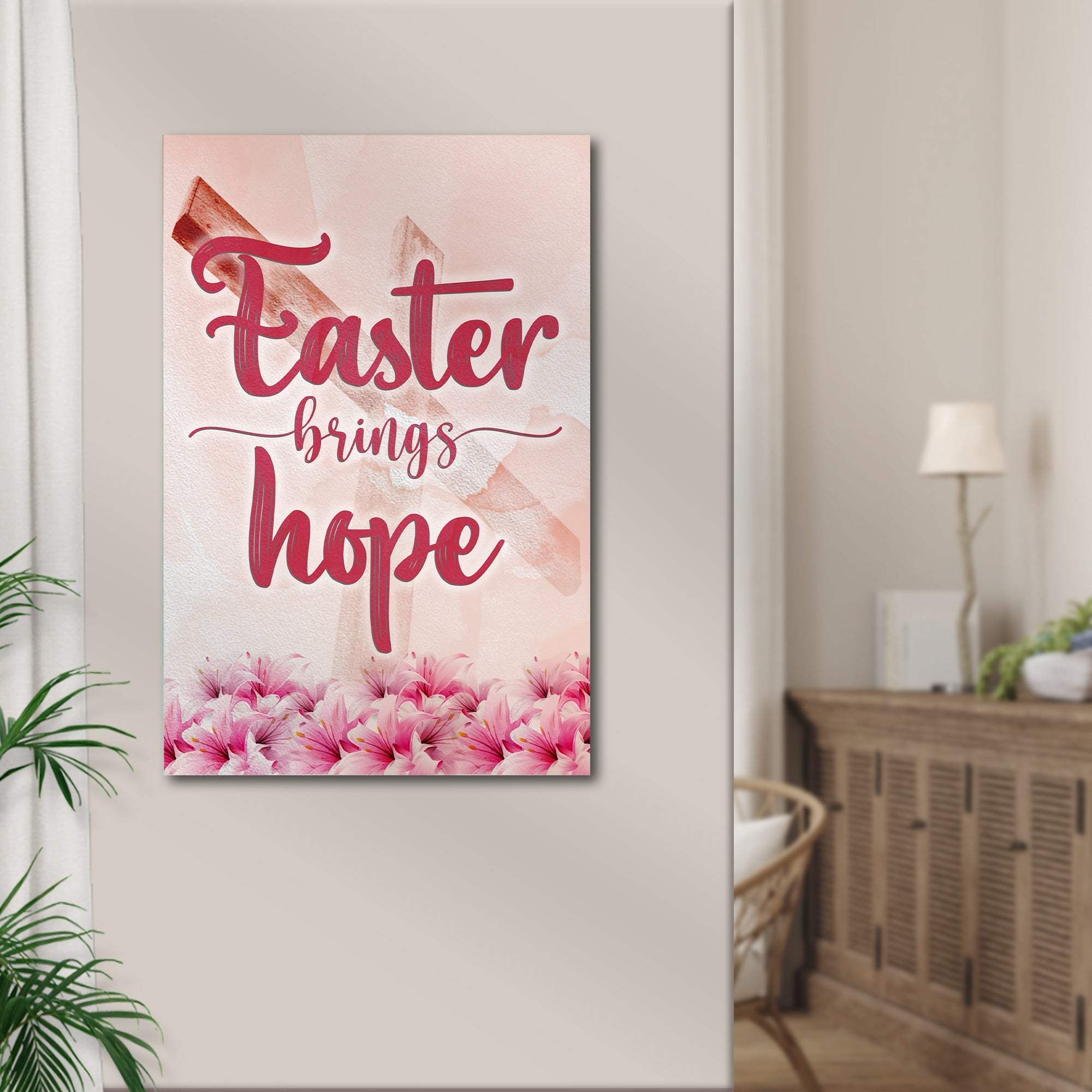 Easter Brings Hope Sign - Tailored Canvases - Flyclothing LLC