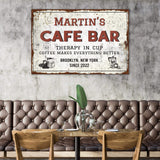 Cafe Bar Sign - Tailored Canvases - Flyclothing LLC