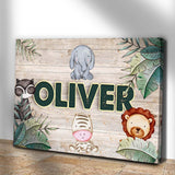 Safari Kids Room Sign - Tailored Canvases - Flyclothing LLC