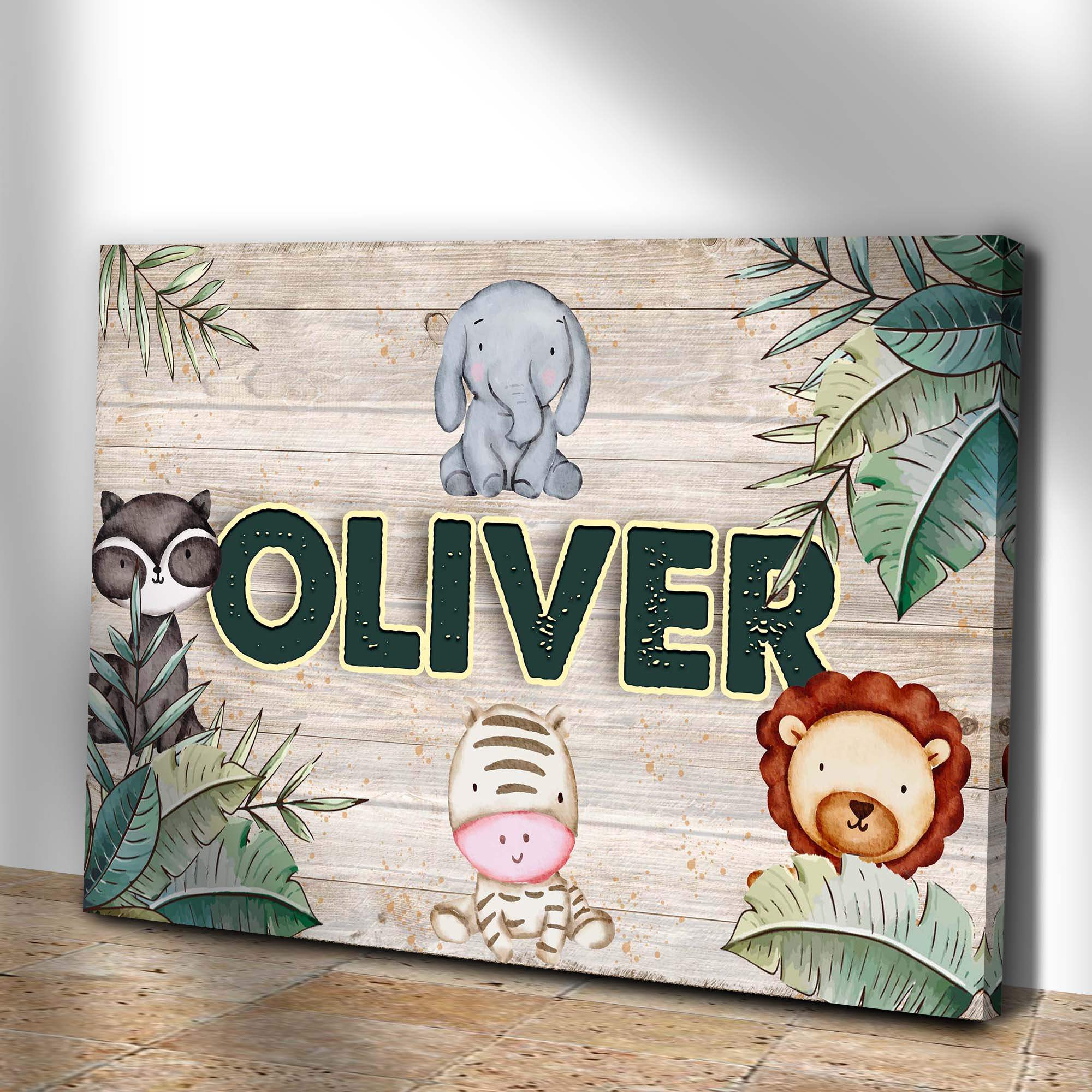 Safari Kids Room Sign - Tailored Canvases - Flyclothing LLC