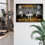 Real Girl Gym Sign - Tailored Canvases - Flyclothing LLC