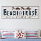 Family Beach House Sign V - Tailored Canvases - Flyclothing LLC