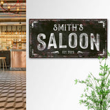 Family Saloon Vintage Sign - Tailored Canvases - Flyclothing LLC