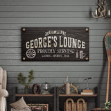 Proudly Serving Lounge Sign - Tailored Canvases - Flyclothing LLC