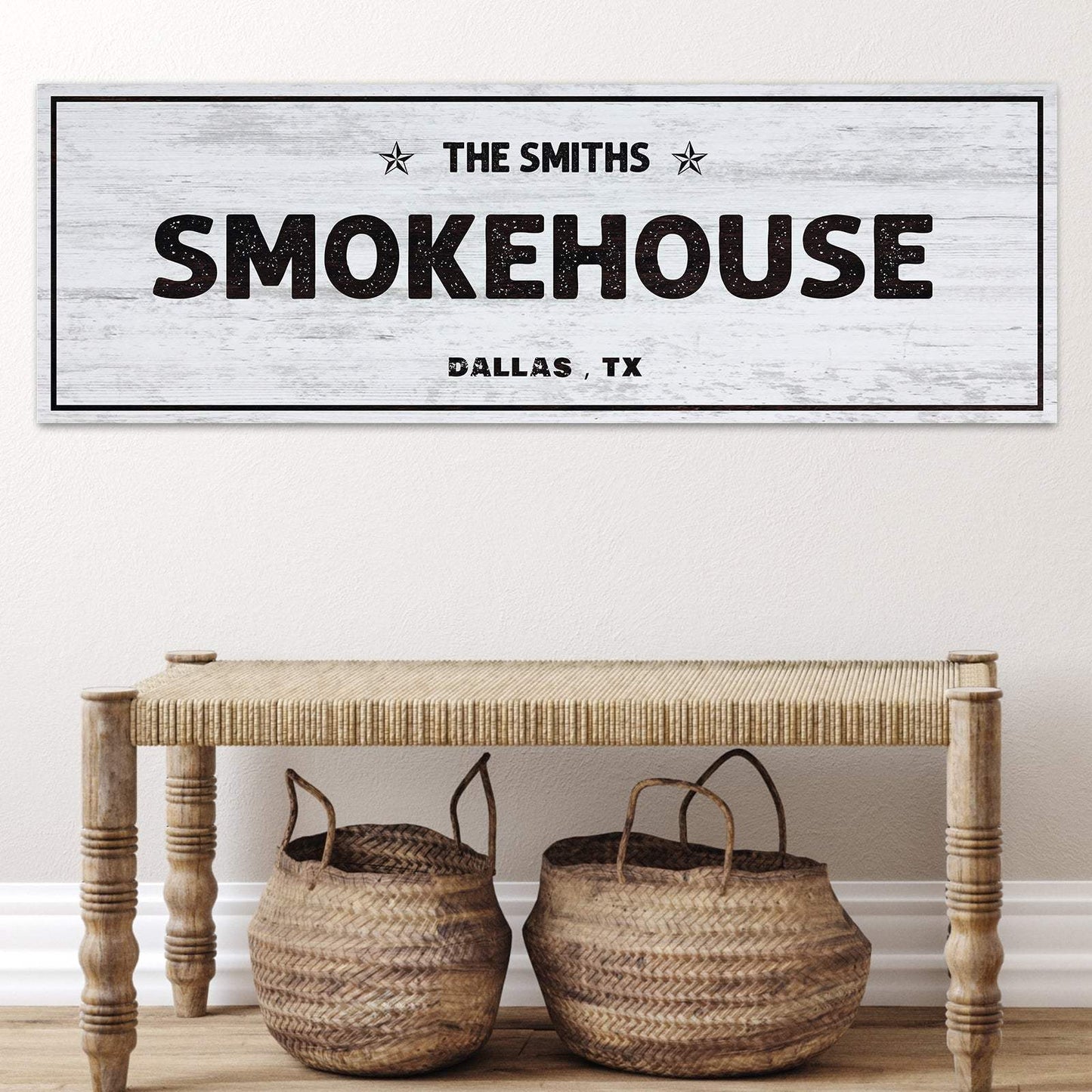 Smokehouse Sign - Tailored Canvases - Flyclothing LLC