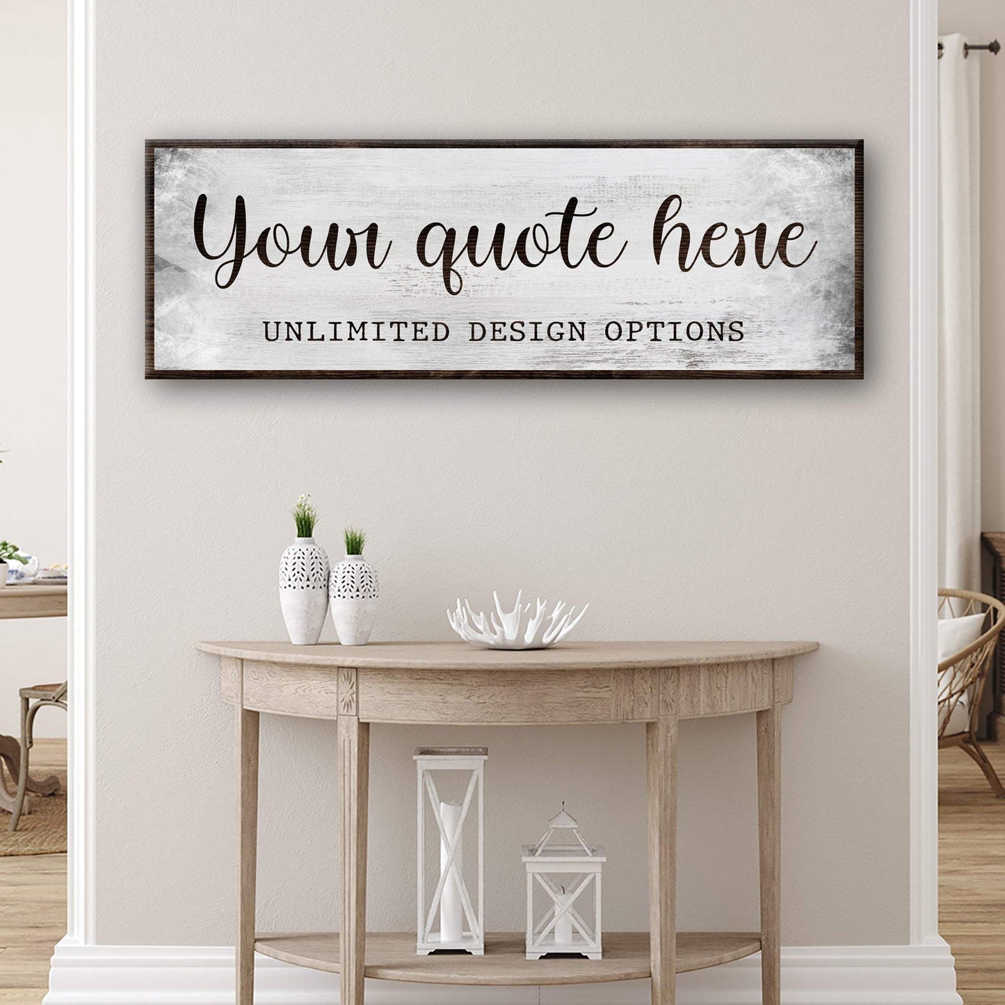 Custom Quote Sign - Tailored Canvases - Flyclothing LLC