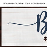 Pet Name Sign II - Tailored Canvases - Flyclothing LLC
