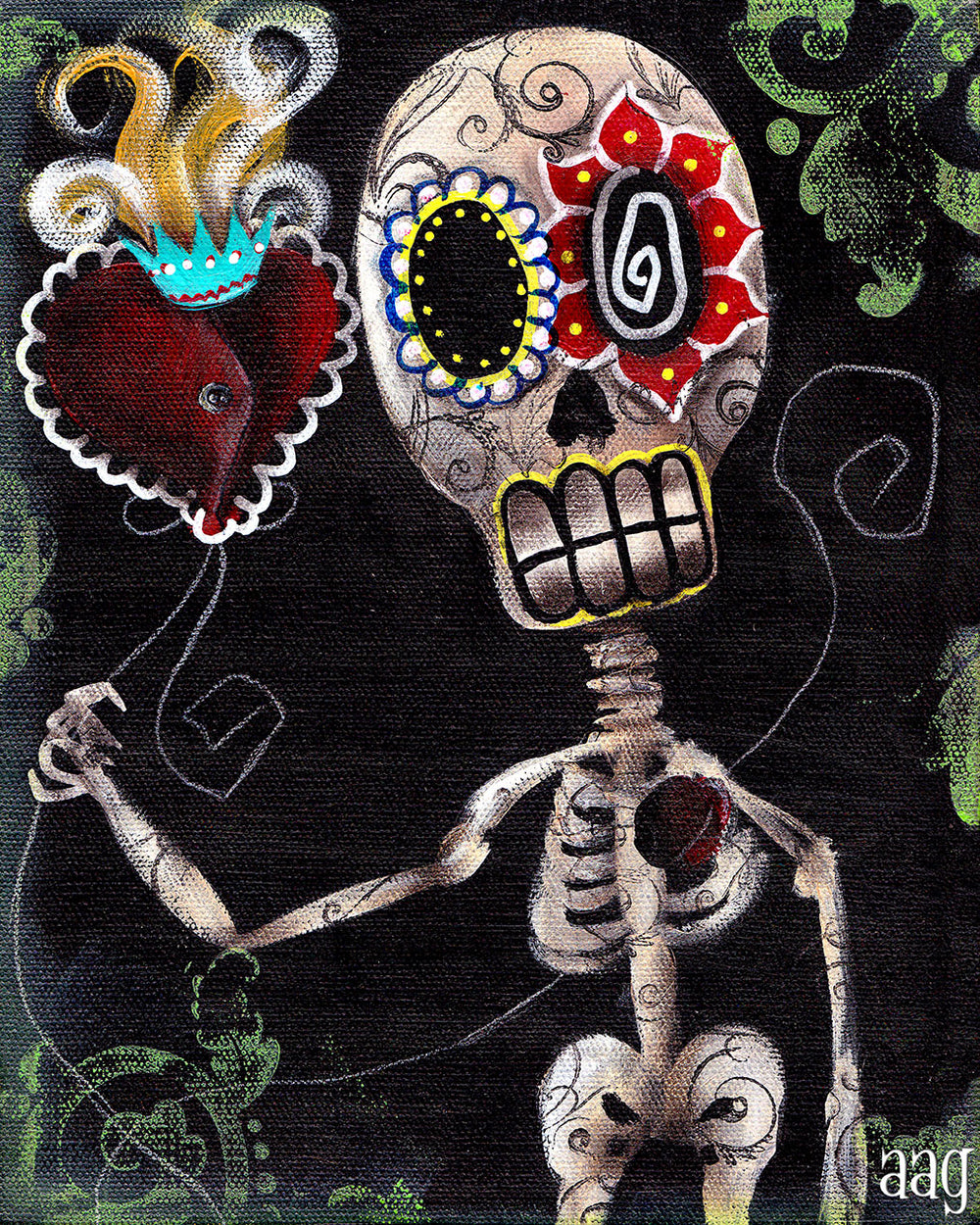 Black Market Art Company Take My Heart Print
