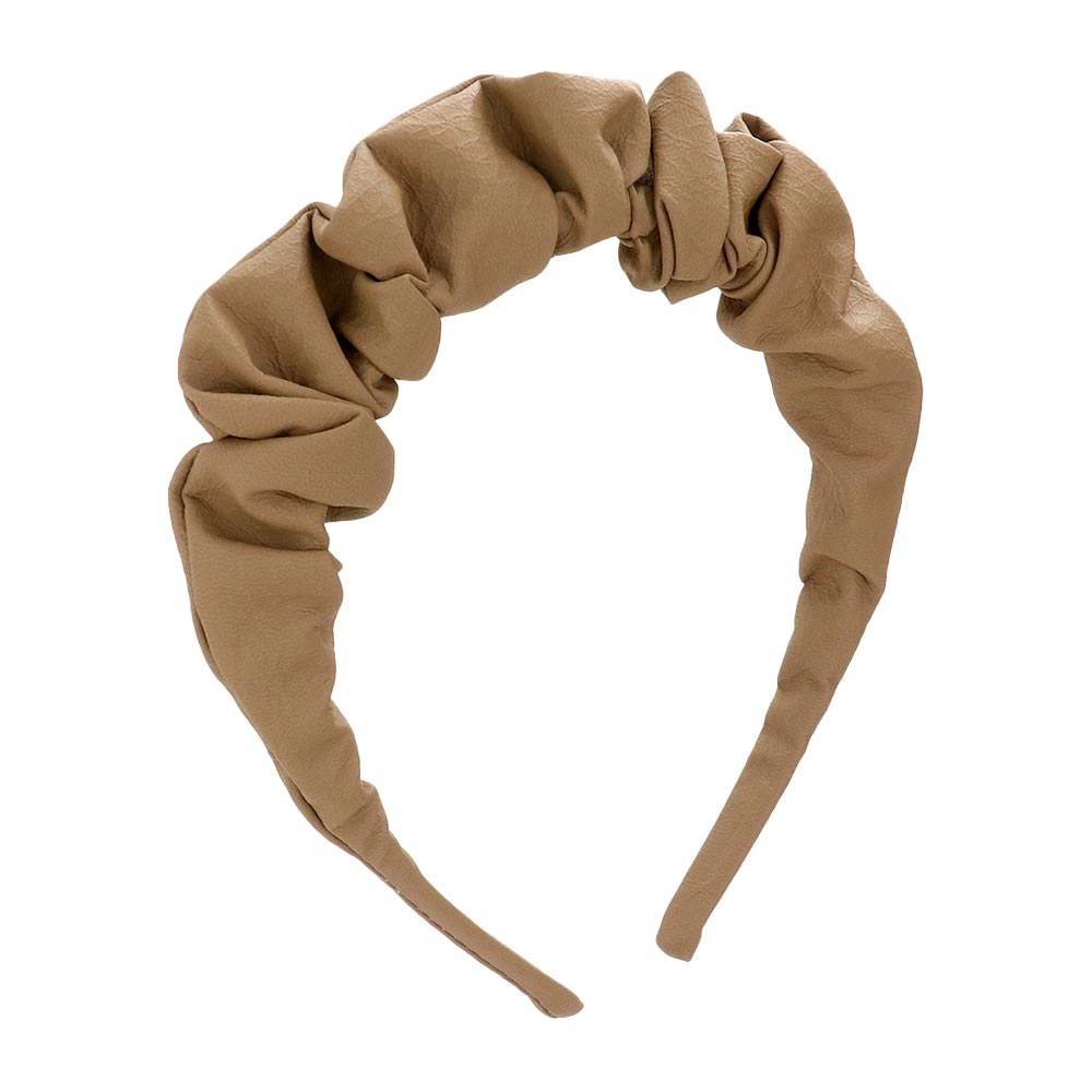 Beautiful Pleated Solid Headband - Madeline Love - Flyclothing LLC