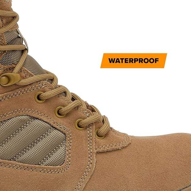 MAG STORM 8" Desert Military Tactical Boot SZ WP - Magnum Boots - Flyclothing LLC