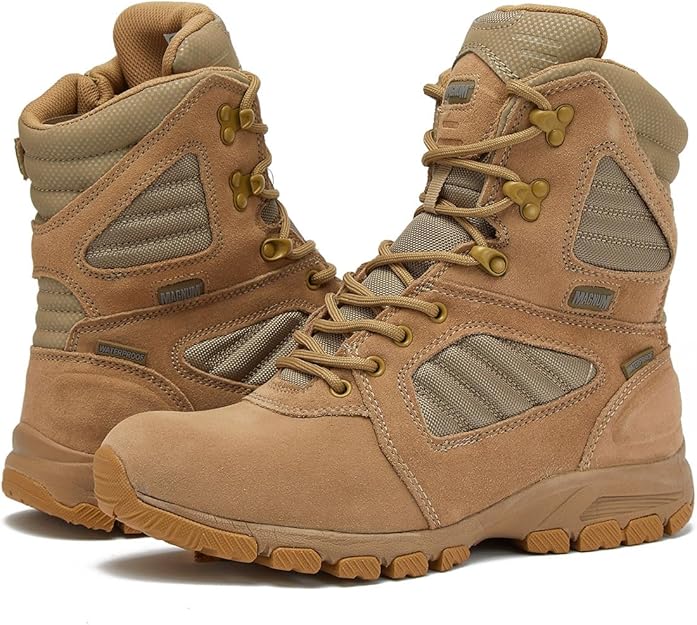 MAG STORM 8" Desert Military Tactical Boot SZ WP - Magnum Boots - Flyclothing LLC