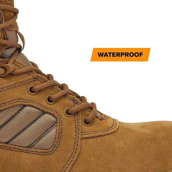MAG SHIELD Suede Leather 8" Work Boot SZ WP - Magnum Boots - Flyclothing LLC