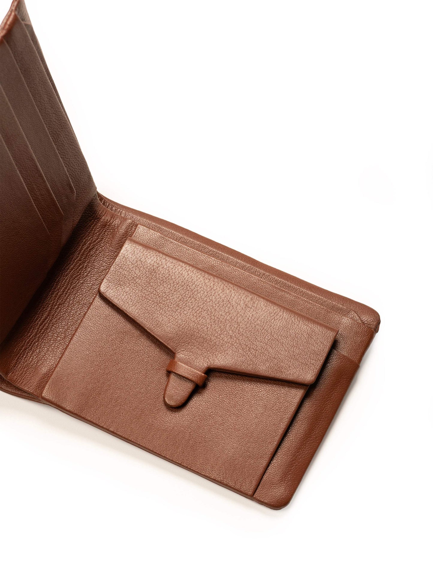 Brown Kodiak Bifold Wallet - Classy Leather Bags - Flyclothing LLC