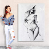Canvas Print: "Tangible Point" - Tailored Canvases - Flyclothing LLC