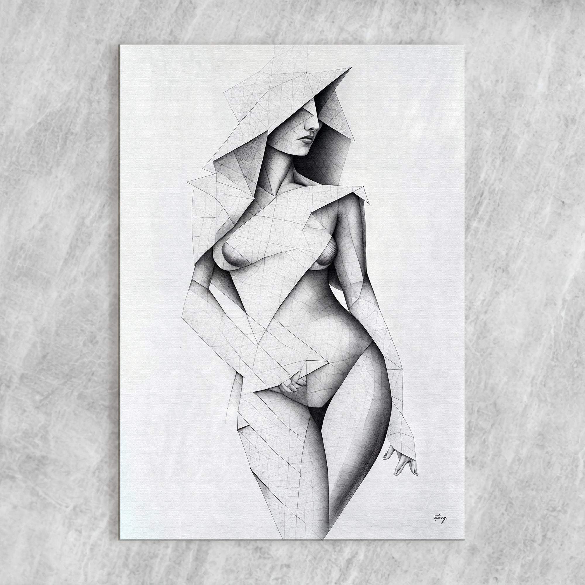 Canvas Print: "Tangible Point" - Tailored Canvases - Flyclothing LLC