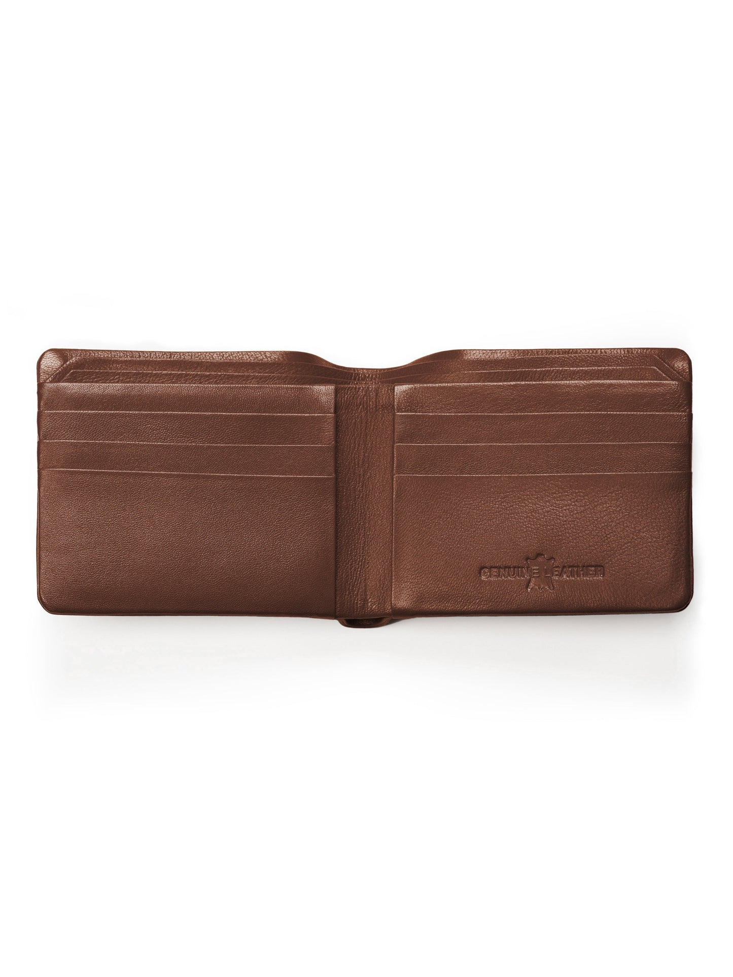Tan Brown Duke Bifold Wallet - Classy Leather Bags - Flyclothing LLC