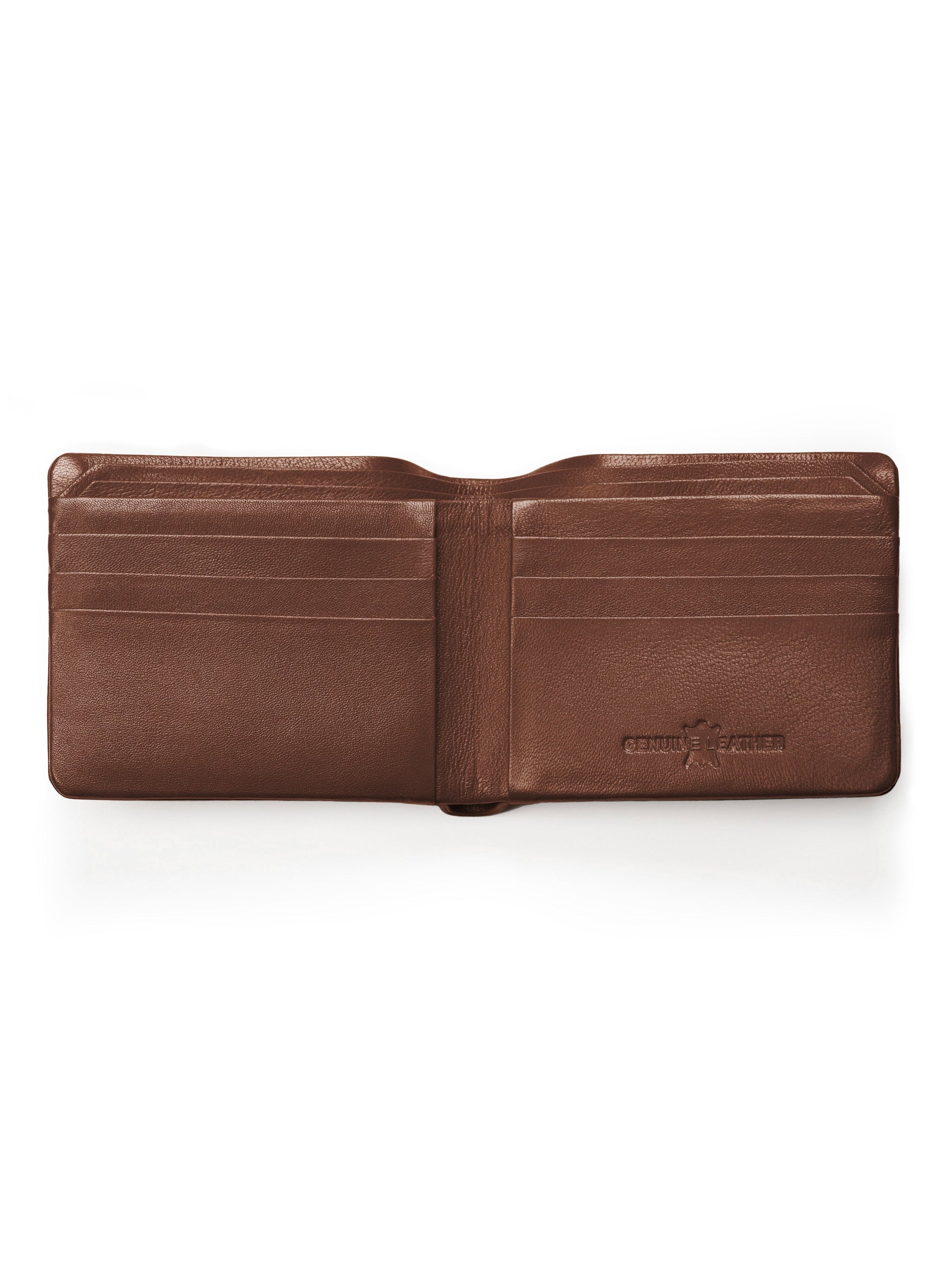 Tan Brown Duke Bifold Wallet - Classy Leather Bags - Flyclothing LLC