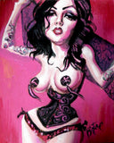 Black Market Art Company Tassel Twister Print