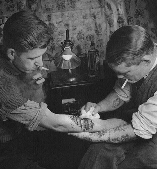 Black Market Art Company First Tattoo Print - Black Market Art Company - Flyclothing LLC