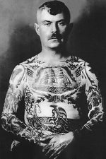 Black Market Art Company Tattooed Sailor Print