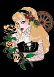 Black Market Art Company Tattooed Aurora Print