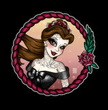 Black Market Art Company Tattooed Belle Print