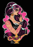 Black Market Art Company Tattooed Jasmine Print