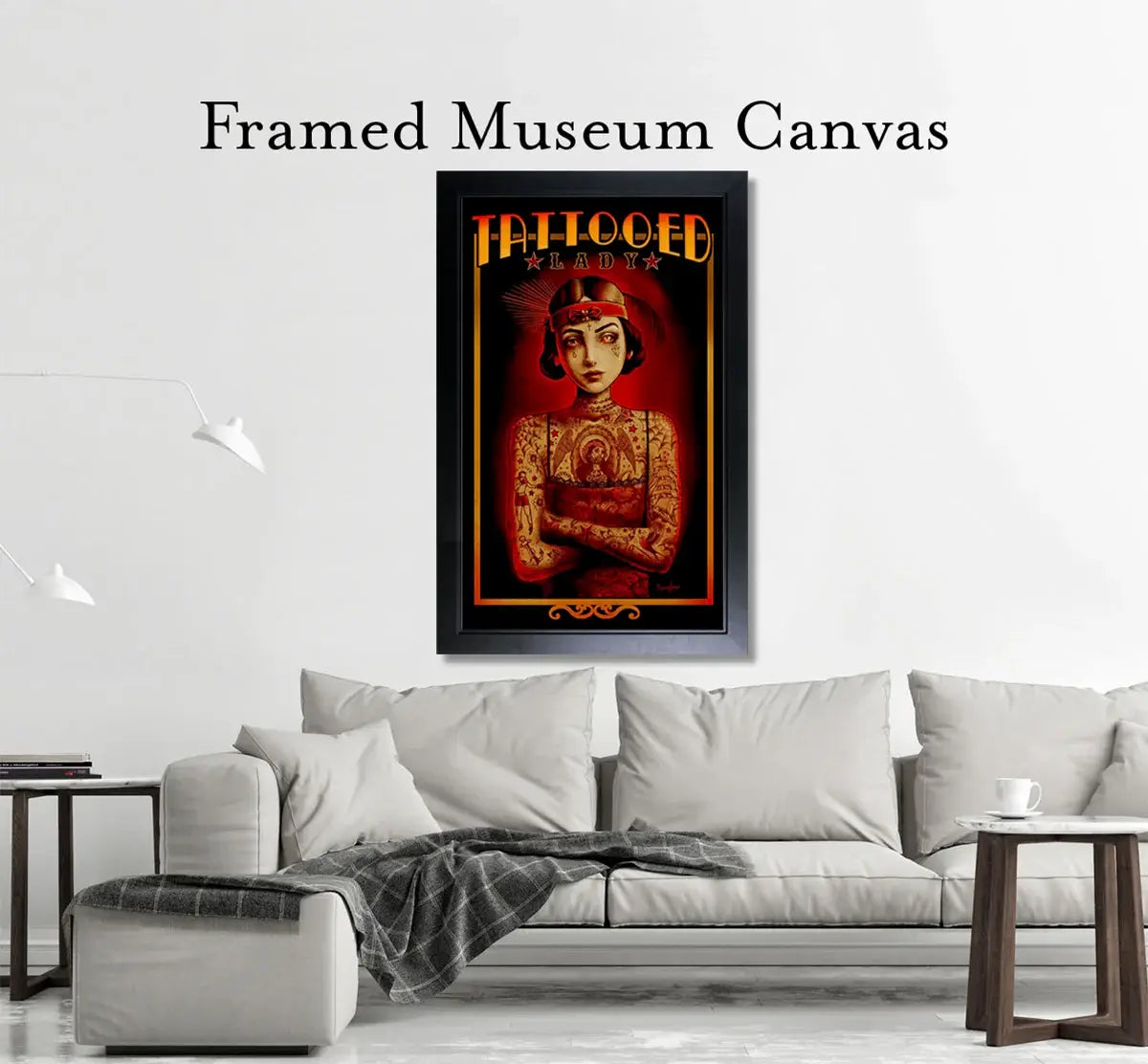 Black Market Art Company Tattooed Lady Print - Black Market Art Company - Flyclothing LLC