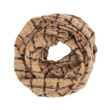 Plaid Check Infinity Scarf - Madeline Love - Flyclothing LLC