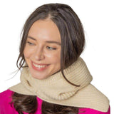Solid Color Snood Hat - Madeline Love - Flyclothing LLC