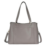 Solid Faux Leather Shoulder Crossbody Bag - Madeline Love - Flyclothing LLC
