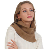 Solid Knit Snood Scarf - Madeline Love - Flyclothing LLC