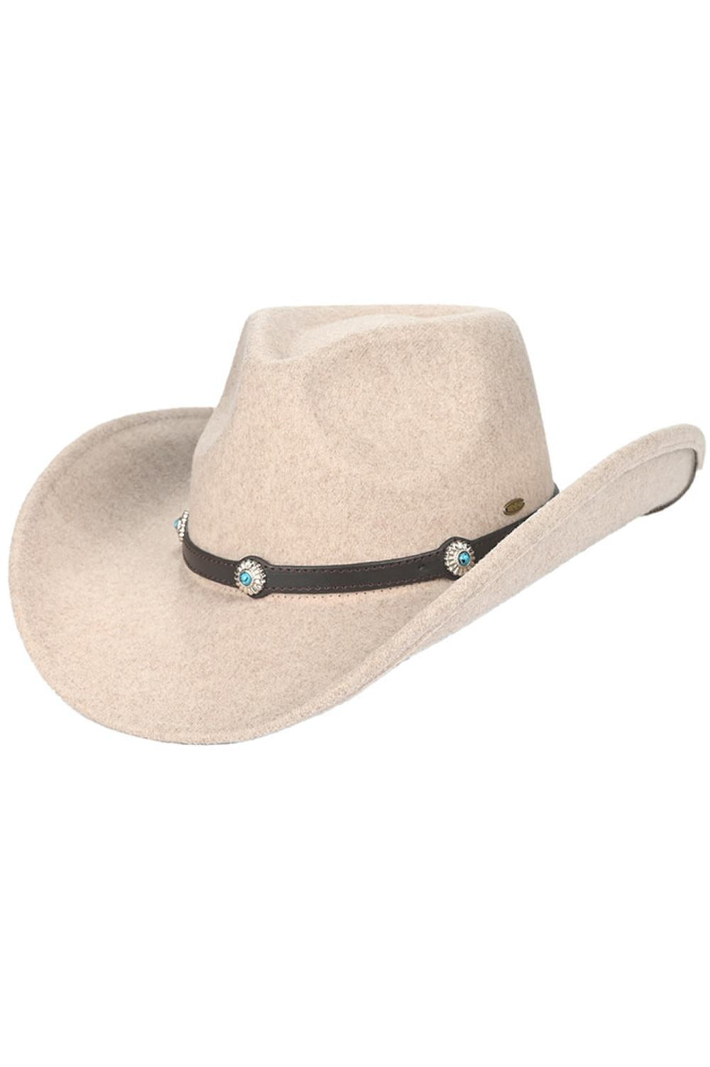 C.C Vegan Felt Cowboy Hat - Madeline Love - Flyclothing LLC