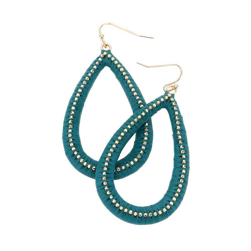 Open Teardrop Dangle Earrings - Madeline Love - Flyclothing LLC