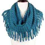 Mini Tube Fringe Scarf - Madeline Love - Flyclothing LLC