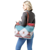 Western Weekend Tote Bag With Pouch - Madeline Love - Flyclothing LLC
