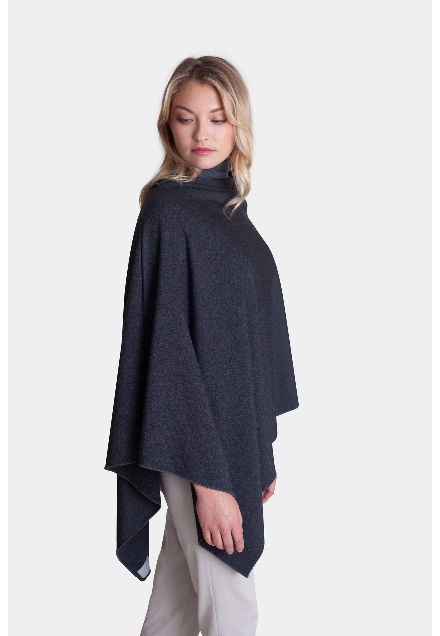 Tech Poncho - Charcoal Gray - Buki - Flyclothing LLC