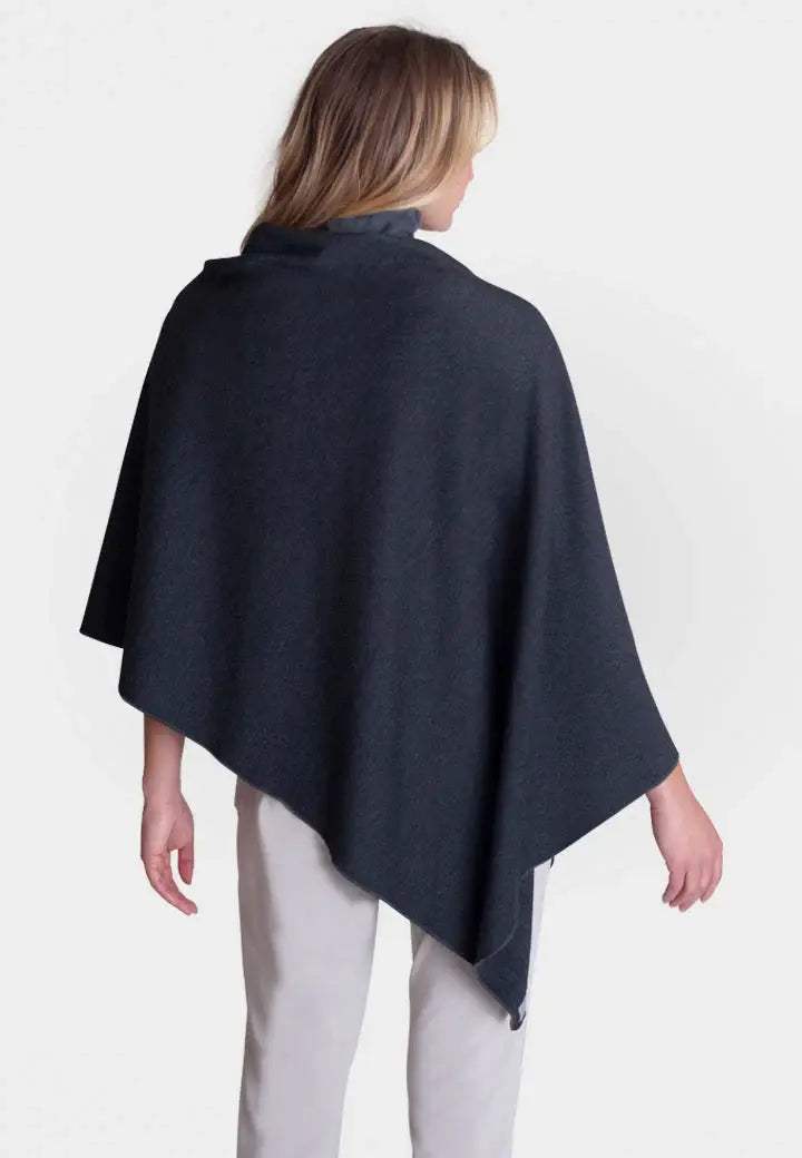 Tech Poncho - Charcoal Gray - Buki - Flyclothing LLC