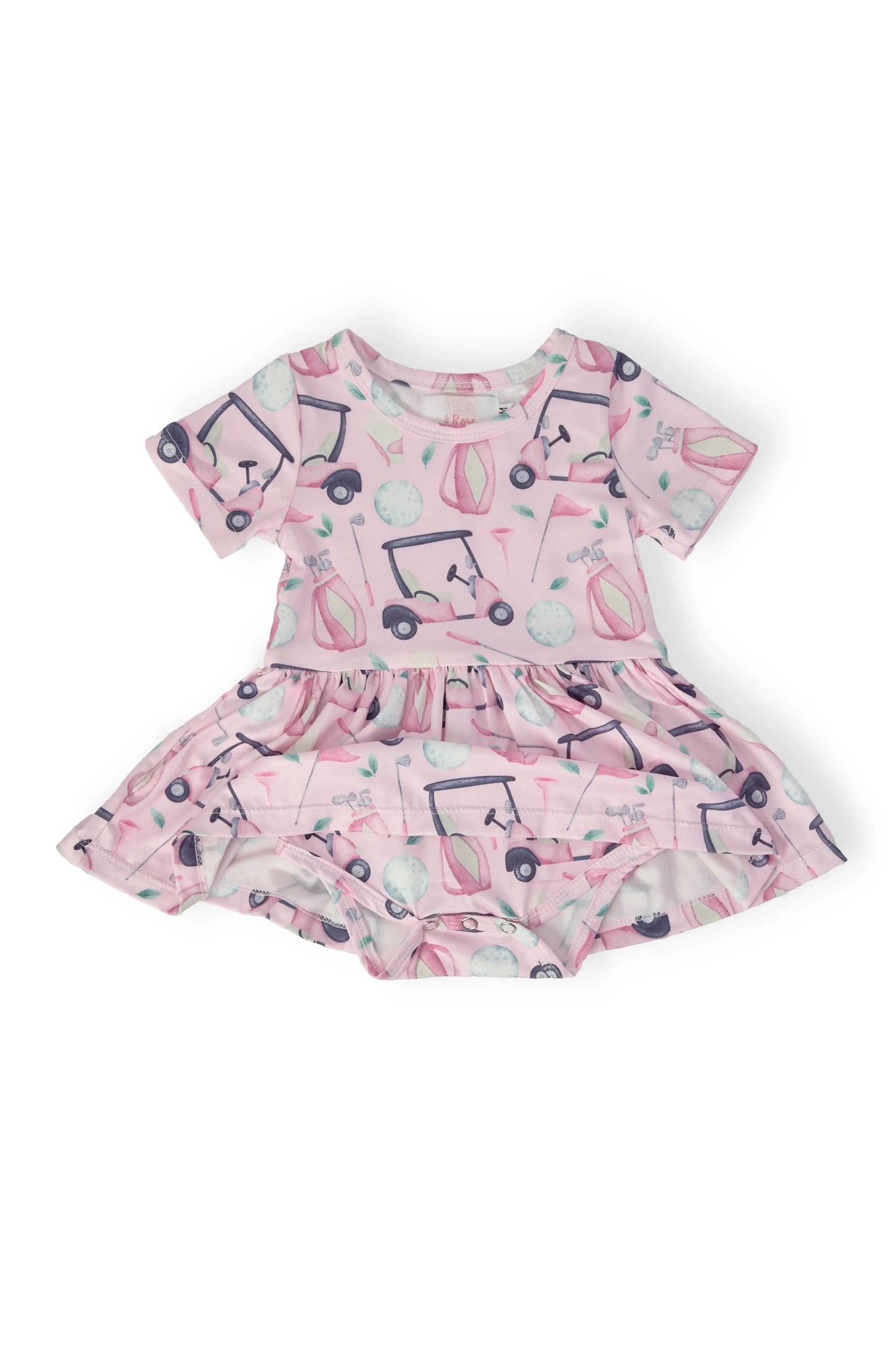 Tee Time S/S Twirl Bodysuit - Mila & Rose ® - Flyclothing LLC