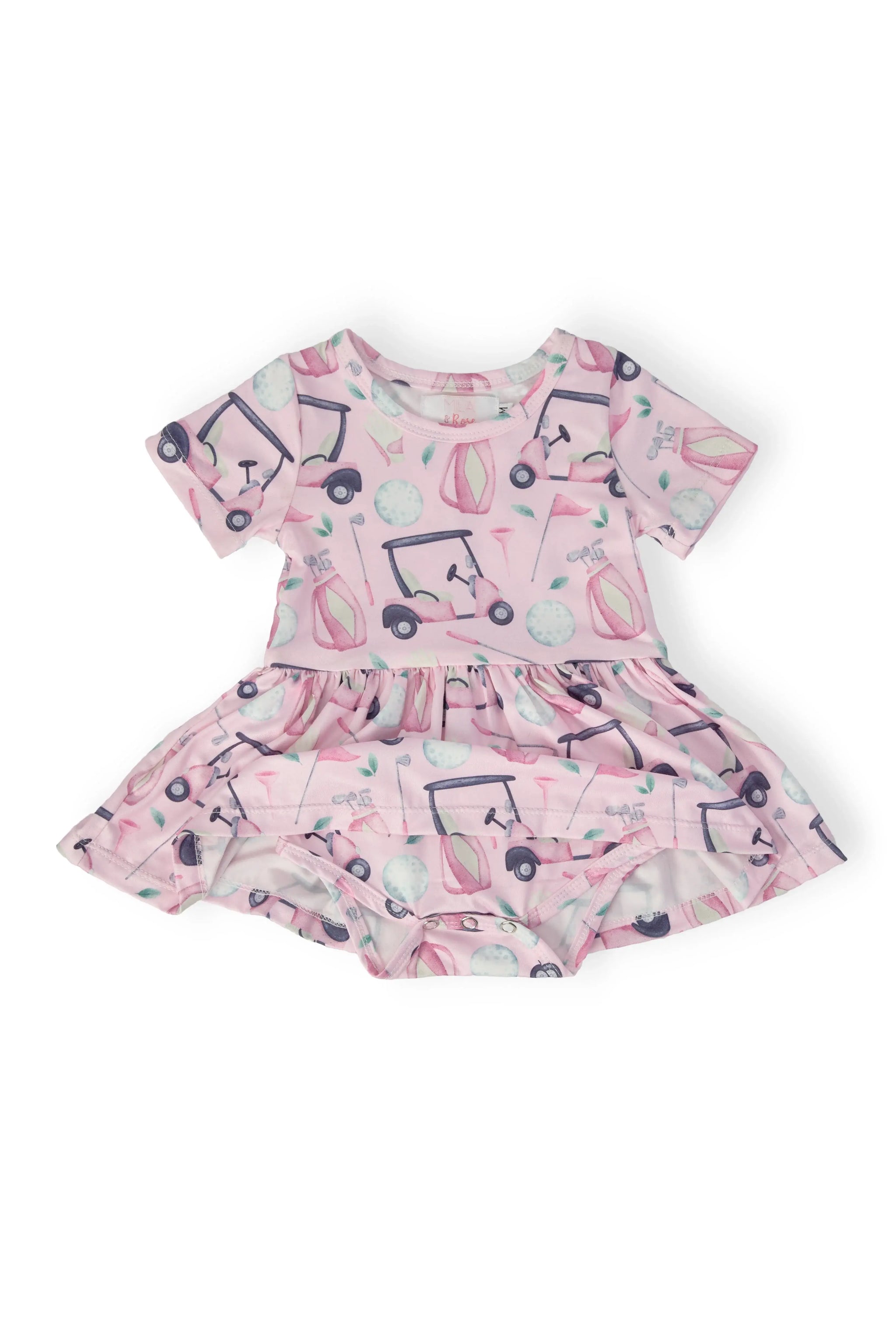 Tee Time S/S Twirl Bodysuit - Mila & Rose ® - Flyclothing LLC