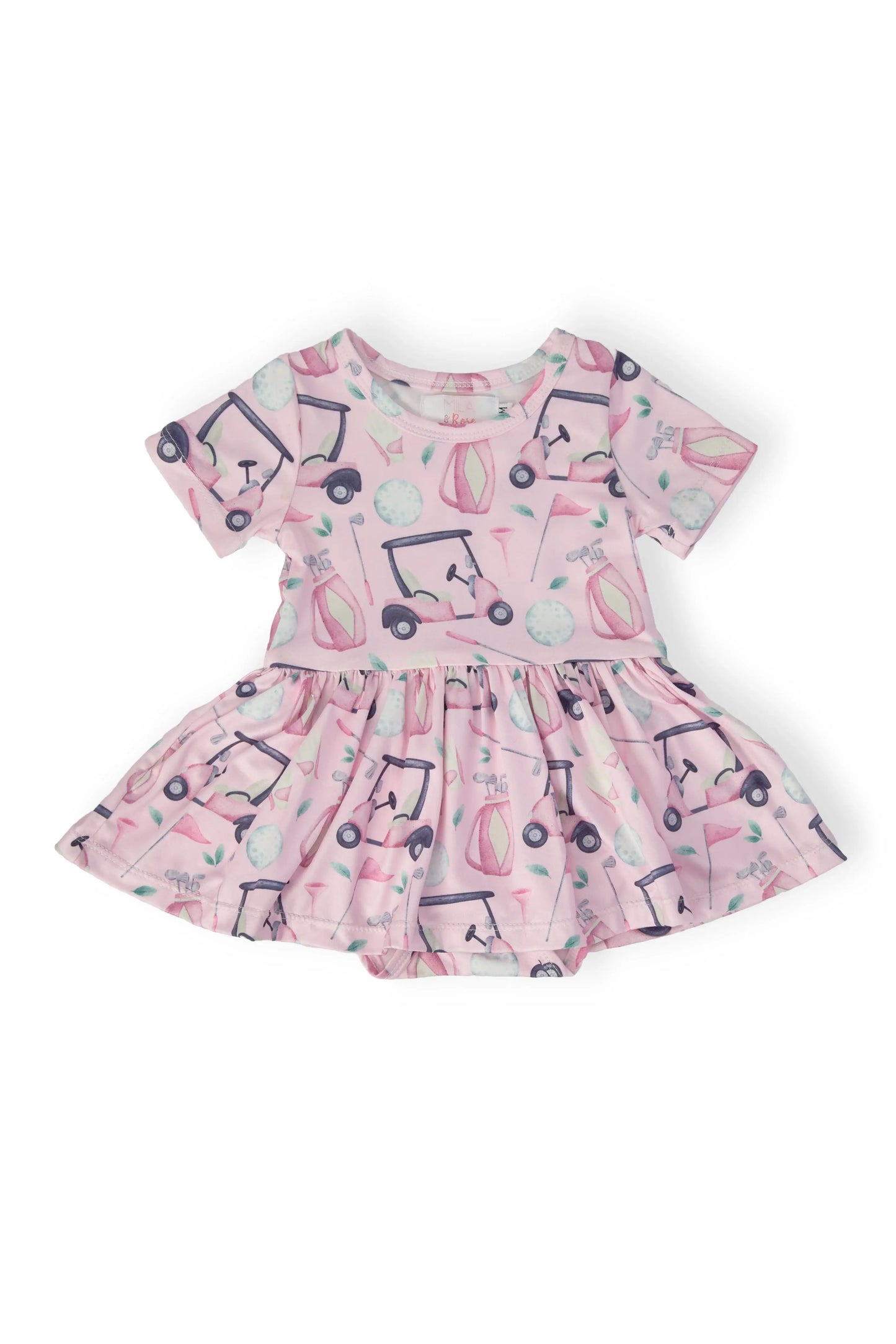 Tee Time S/S Twirl Bodysuit - Mila & Rose ® - Flyclothing LLC