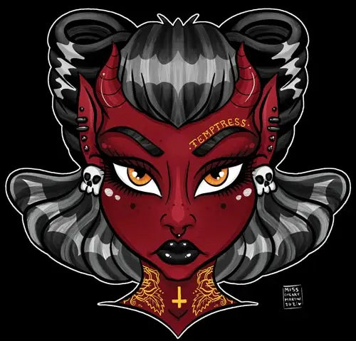 Black Market Art Company Temptress Print - Black Market Art Company - Flyclothing LLC