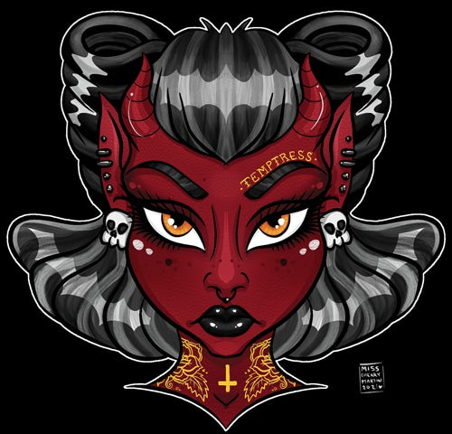 Black Market Art Company Temptress Print