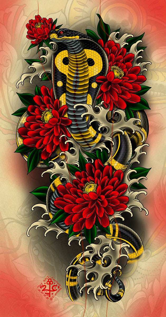 Black Market Art Company Tenacity Print - Black Market Art Company - Flyclothing LLC