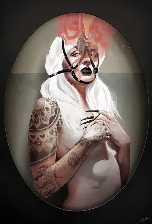 Black Market Art Company Tension Print - Black Market Art Company - Flyclothing LLC