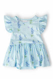 Texas Bluebonnets S/S Flutter Twirl Bodysuit