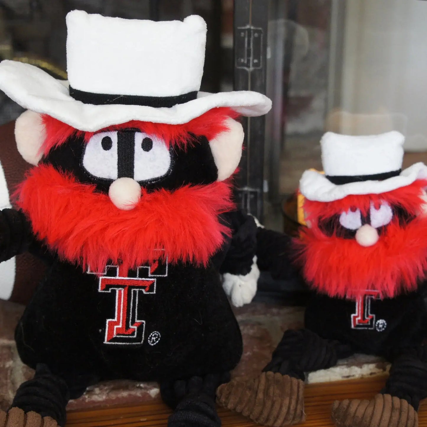NCAA Texas Tech University, Raider Red Knottie® Plush Dog Toy - HuggleHounds - Flyclothing LLC