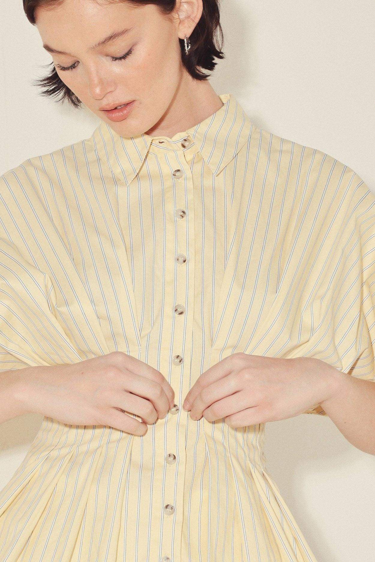 BUTTER MODE ACTIVATED WOVEN TOP - Flying Tomato - Flyclothing LLC