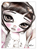 Black Market Art Company Thalia the Mermaid Print